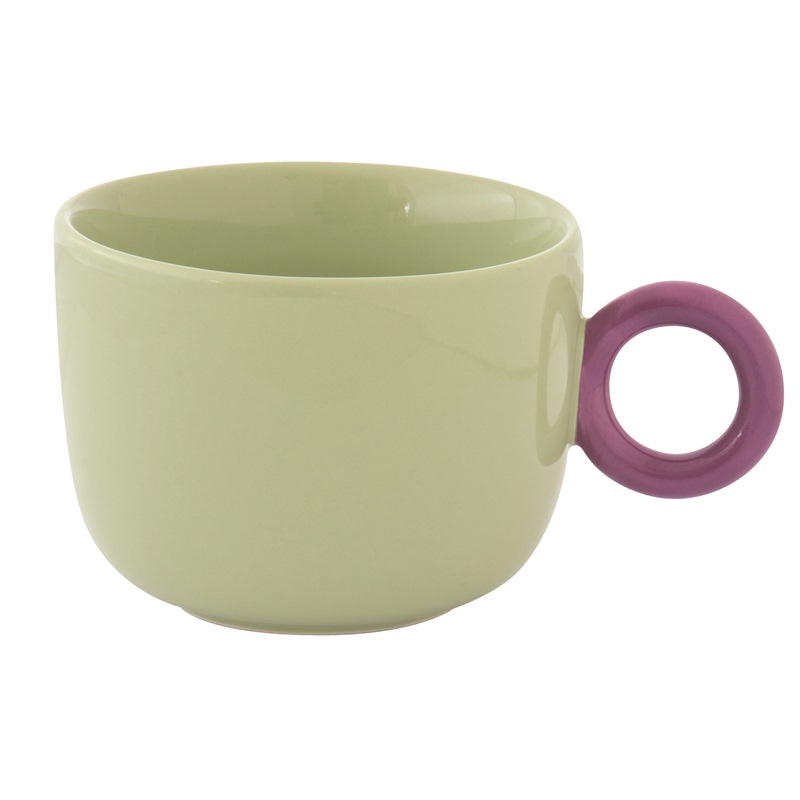 Porcelain breakfast cup in colour box