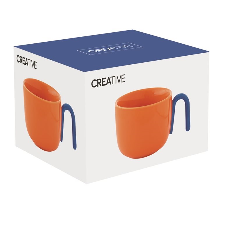 Porcelain breakfast cup in colour box