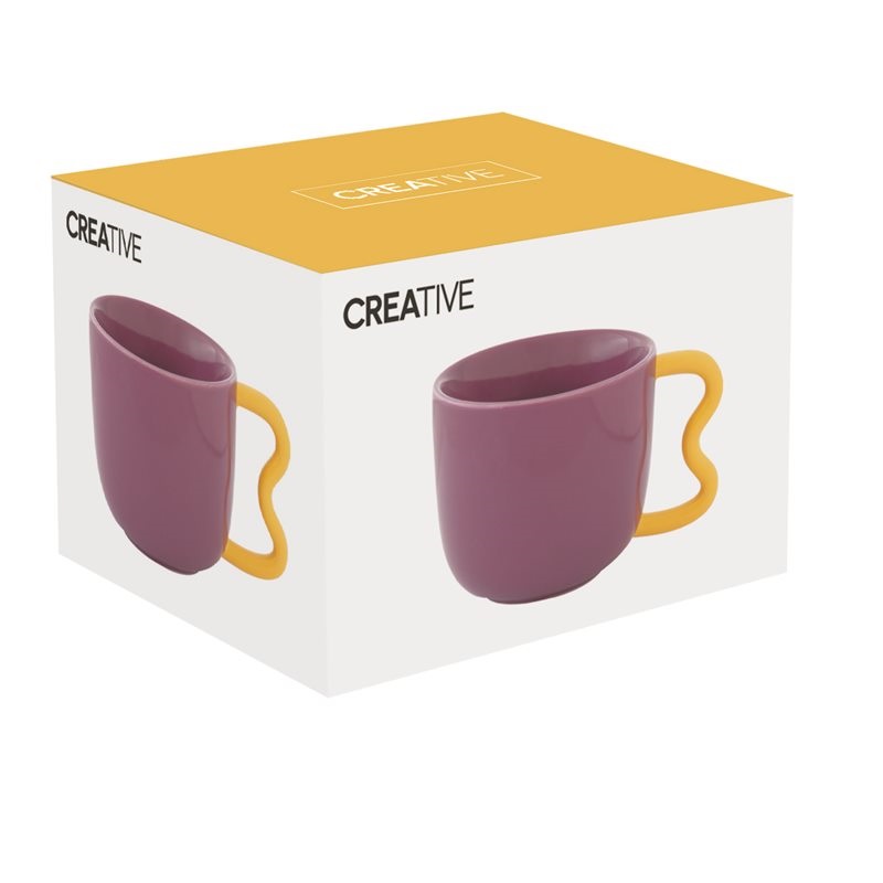 Porcelain breakfast cup in colour box