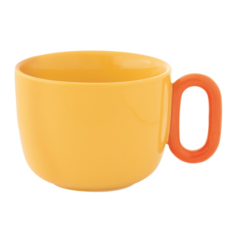 Porcelain breakfast cup in colour box