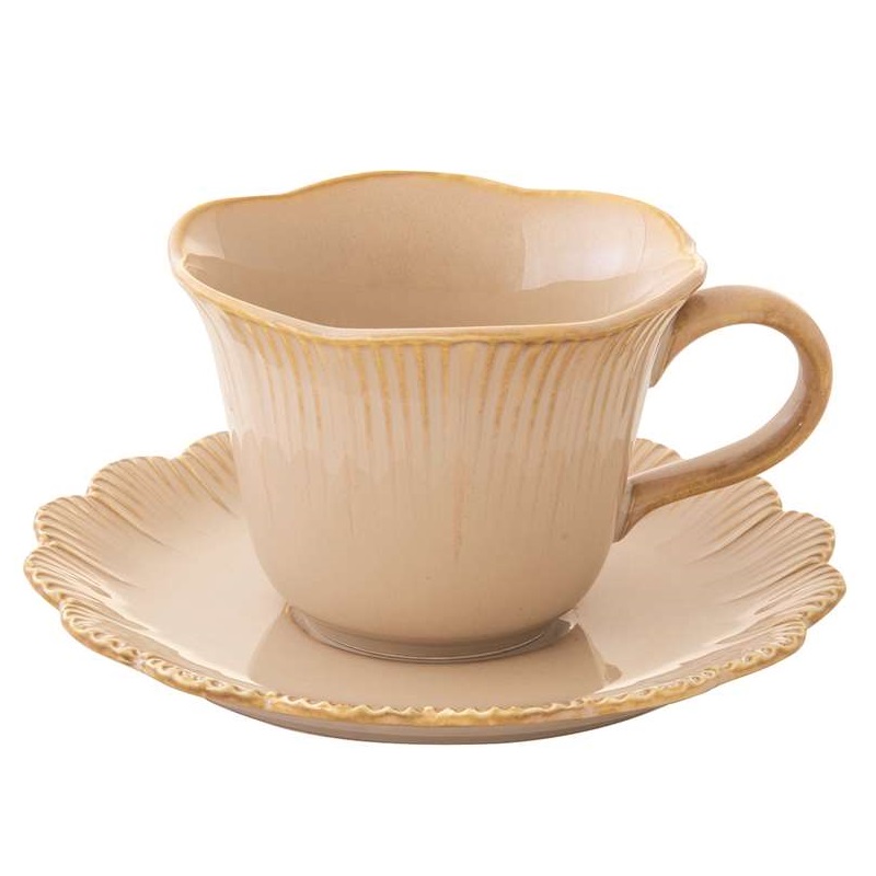 Porcelain cup & saucer