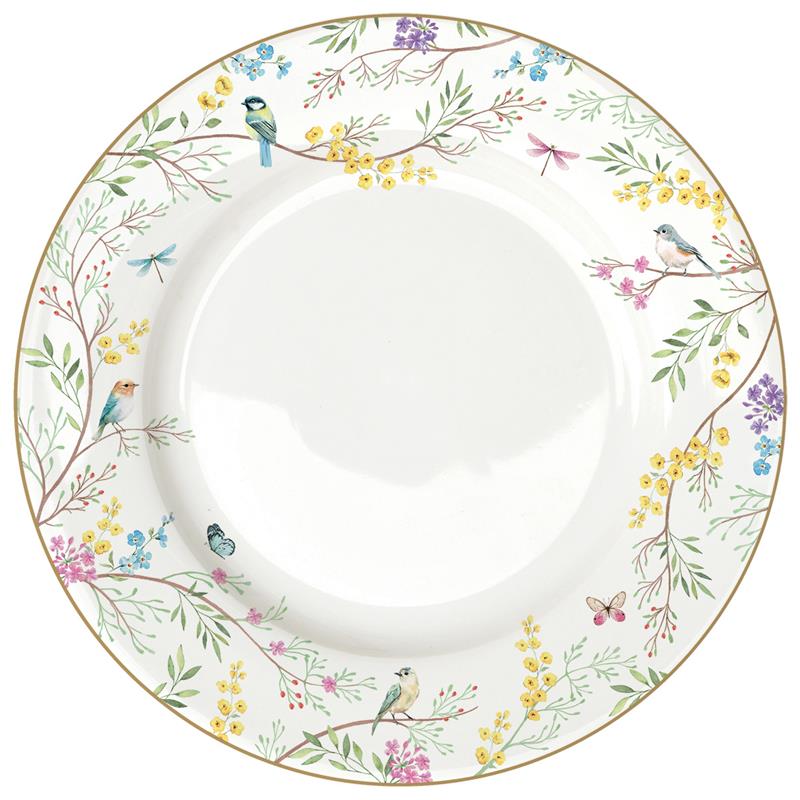Porcelain dinner plate