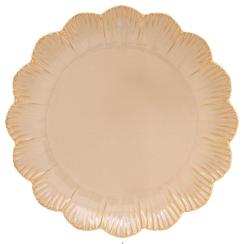 Porcelain dinner plate