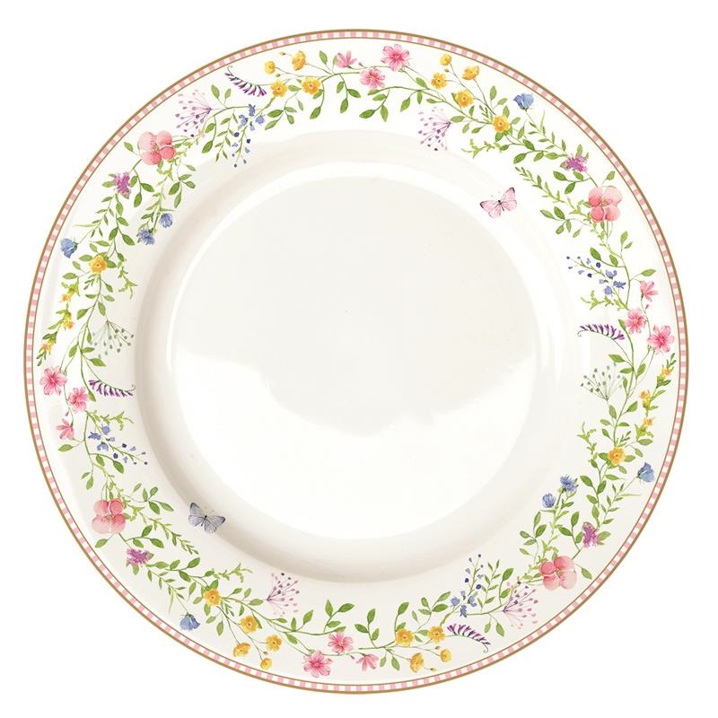 Porcelain dinner plate