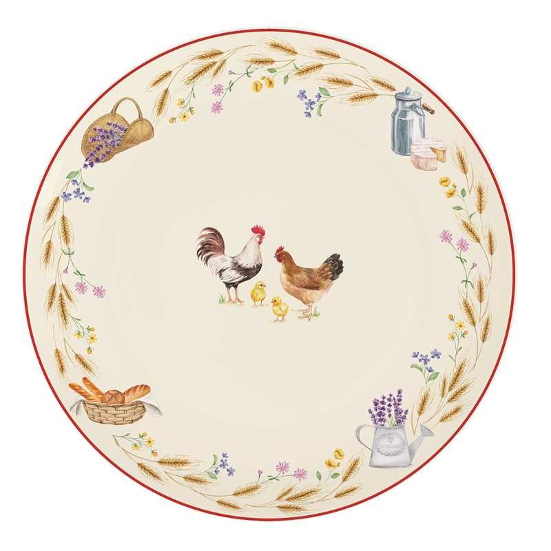 Porcelain dinner plate