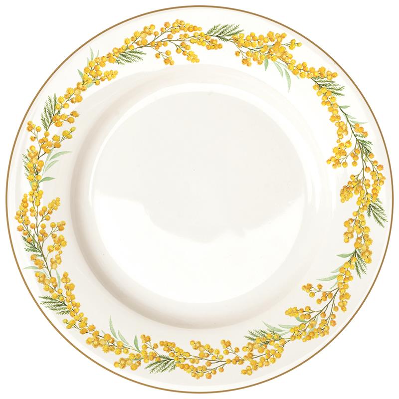 Porcelain dinner plate