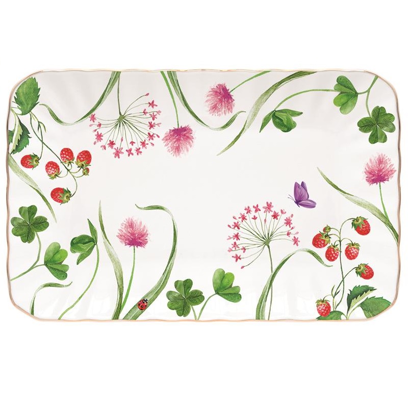 Porcelain dish in colour box