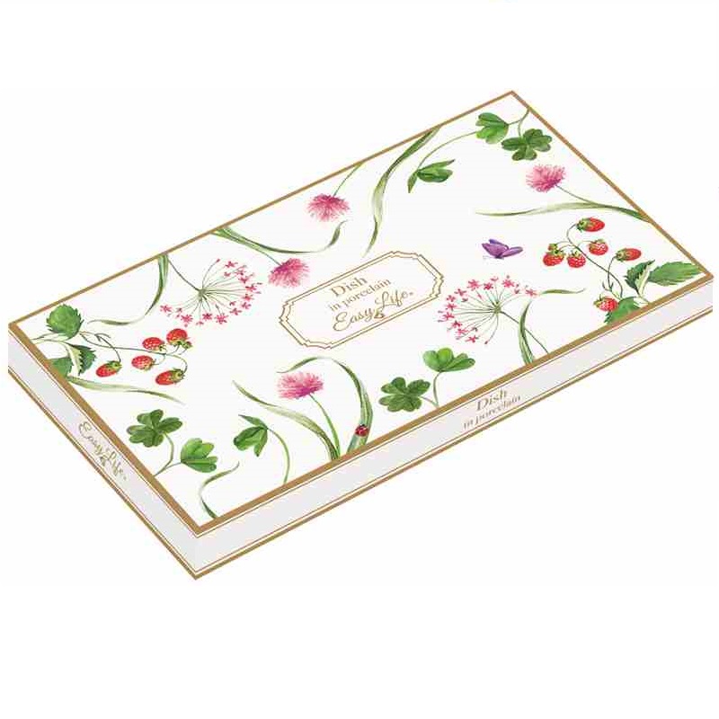 Porcelain dish in colour box
