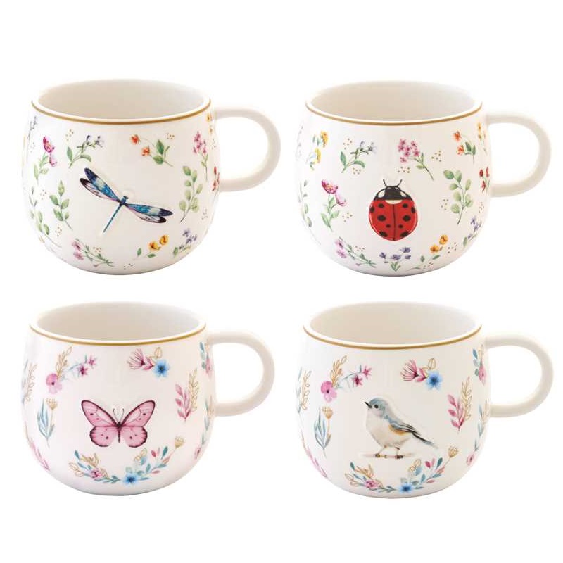 Porcelain mug in colour box
