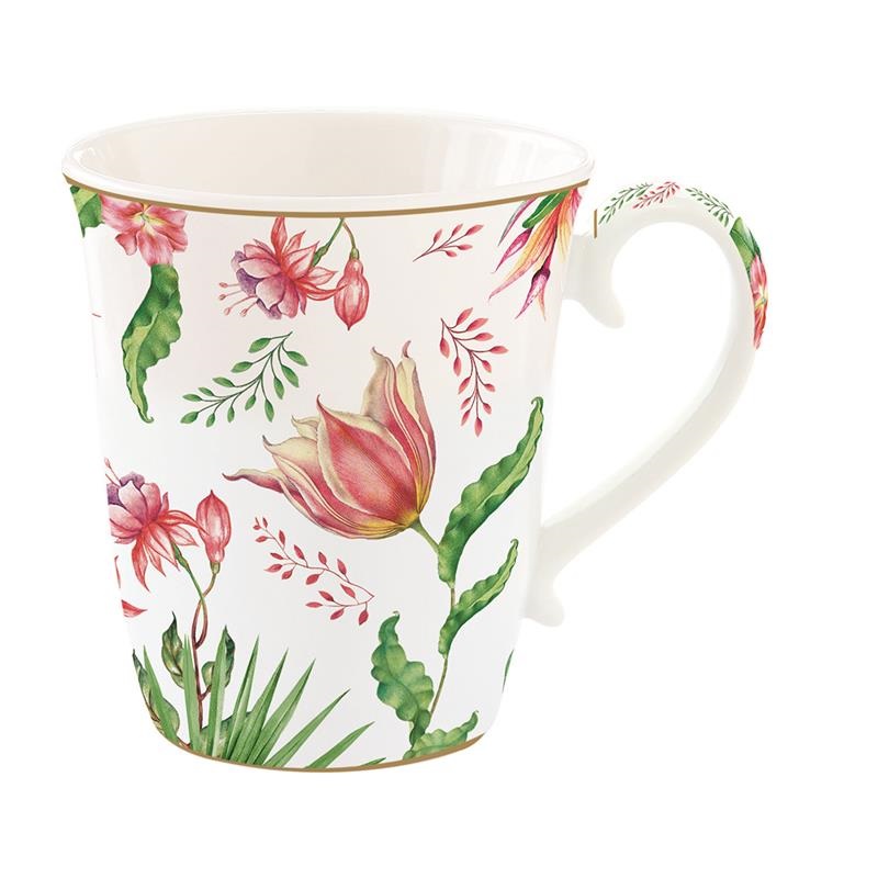 Porcelain mug in colour box