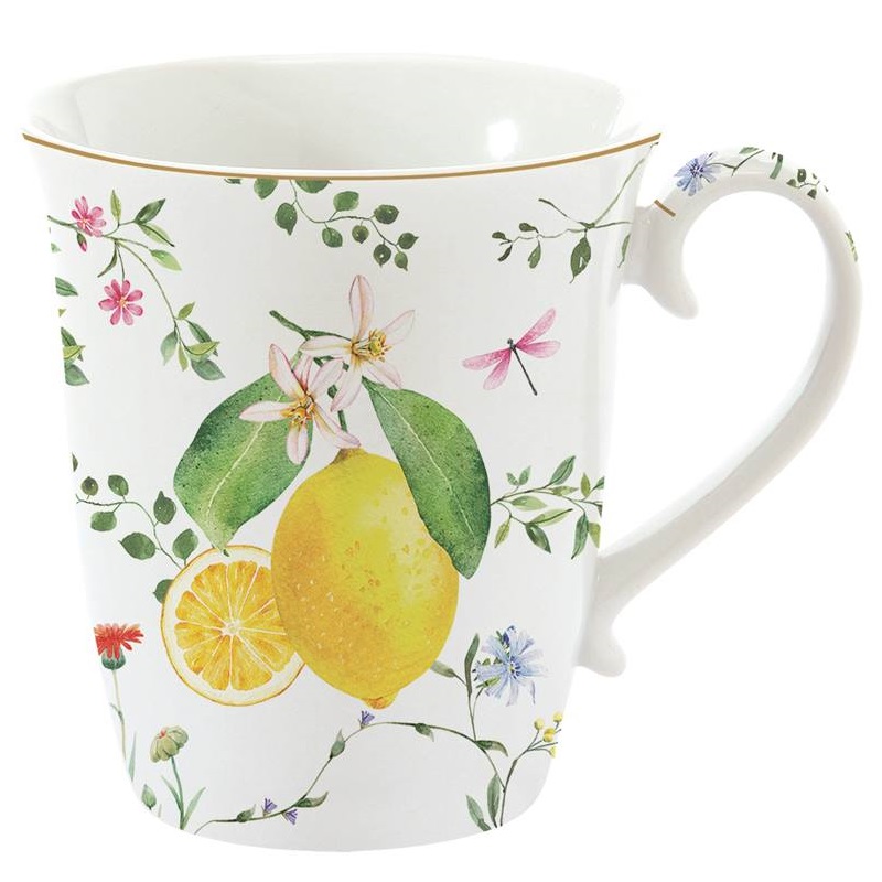 Porcelain mug in colour box