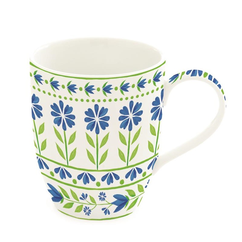 Porcelain mug in colour box
