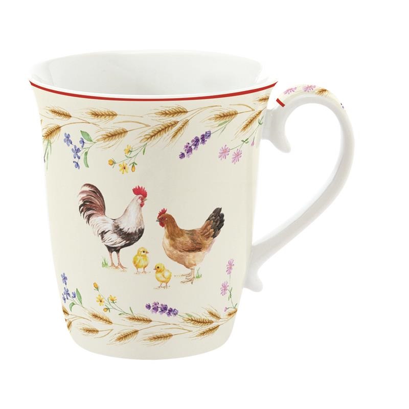 Porcelain mug in colour box