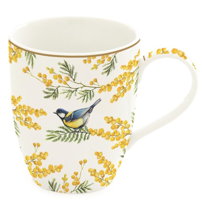 Porcelain mug in colour box