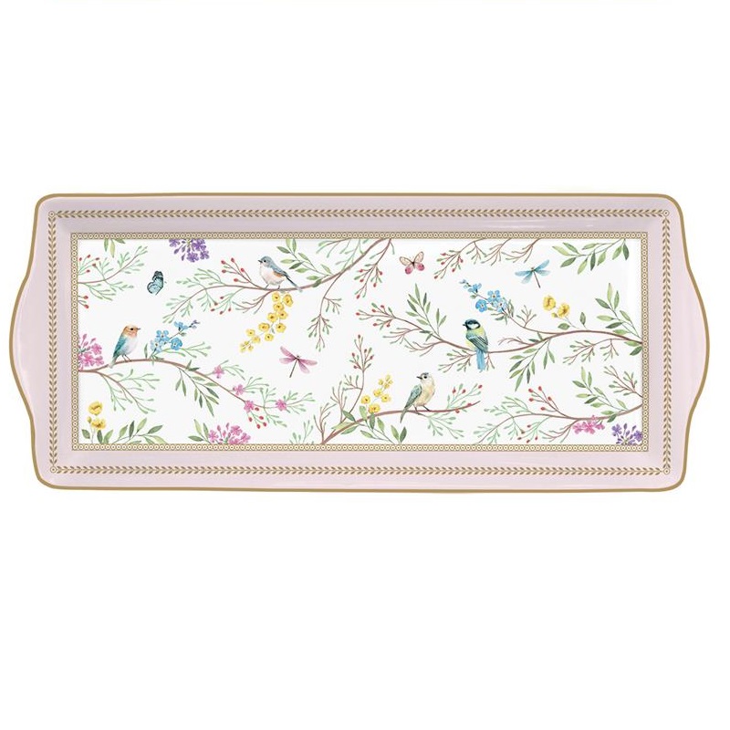 Porcelain serving platter in colour box