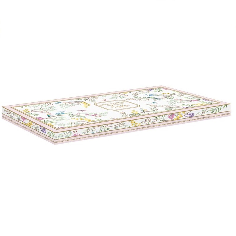 Porcelain serving platter in colour box