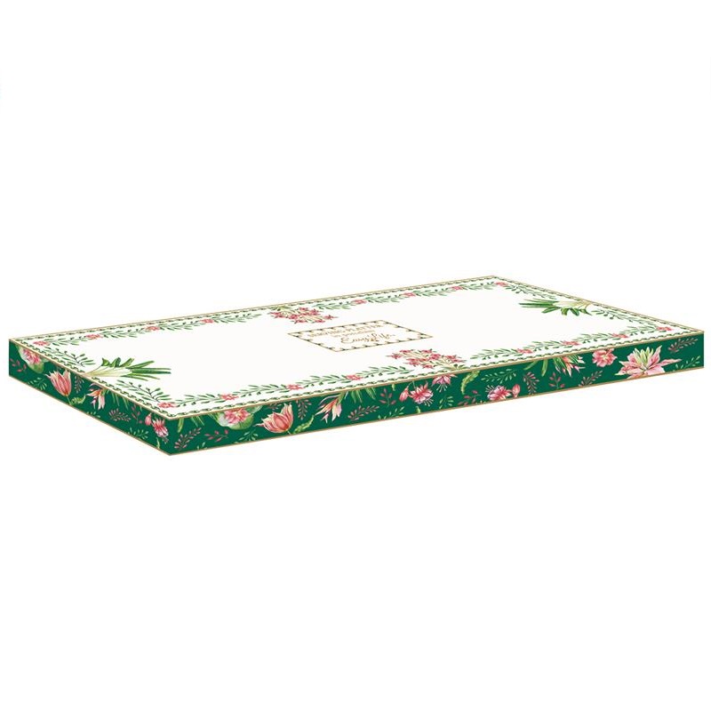 Porcelain serving platter in colour box