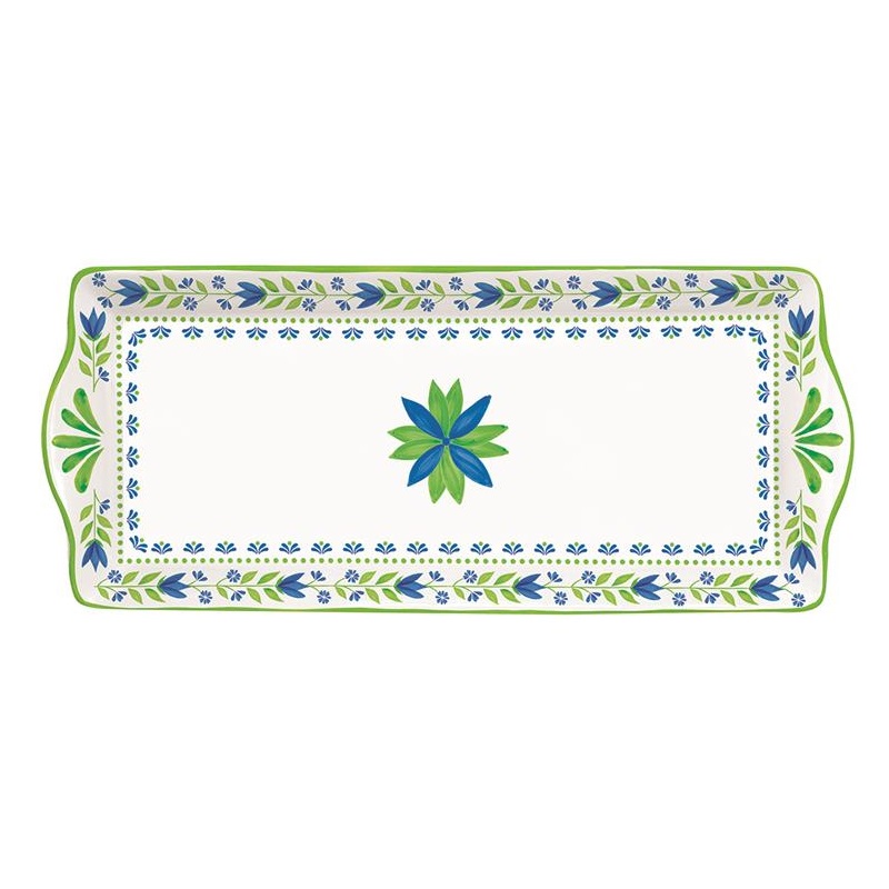 Porcelain serving platter in colour box