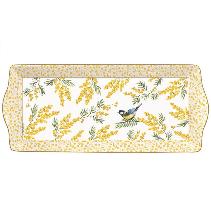 Porcelain serving platter in colour box