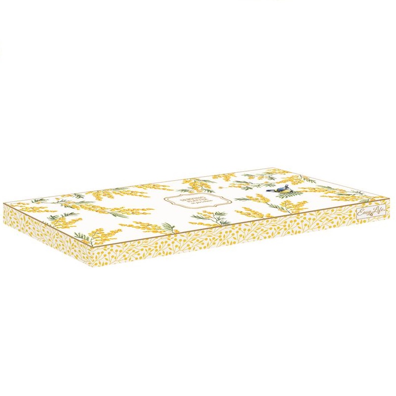 Porcelain serving platter in colour box