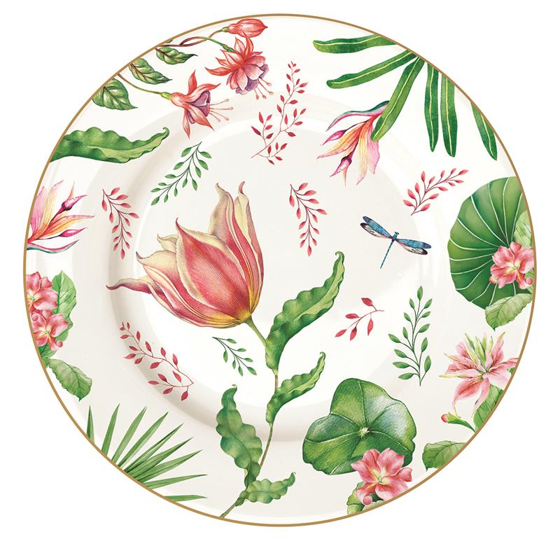 Porcelain side plate