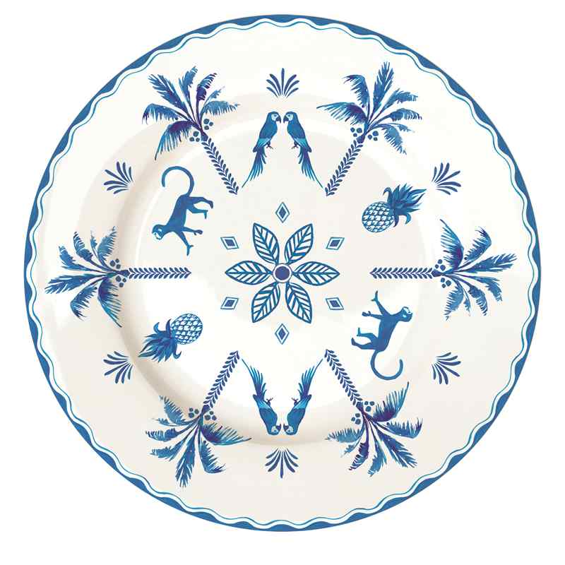 Porcelain side plate