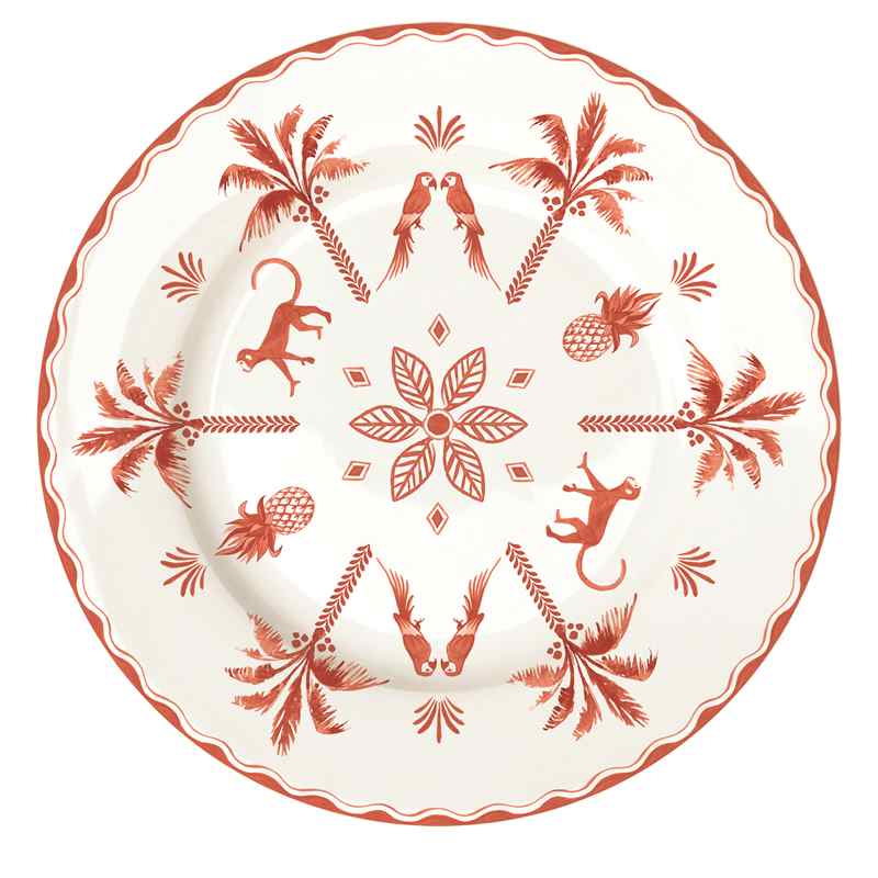 Porcelain side plate