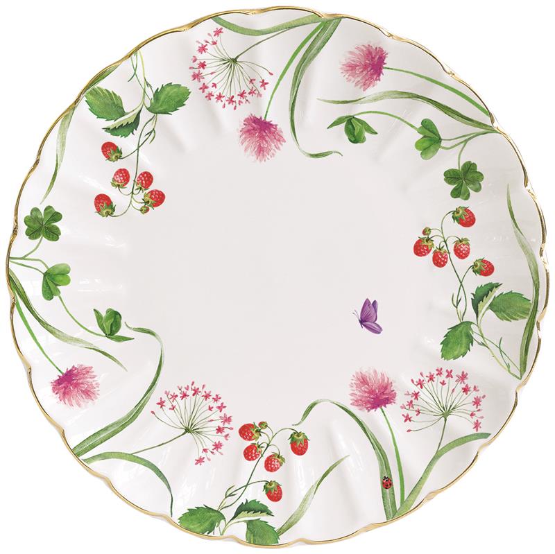 Porcelain side plate