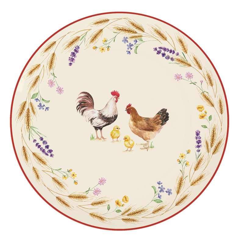 Porcelain side plate