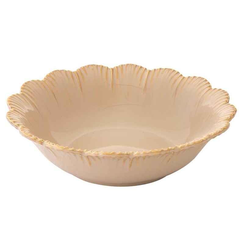 Porcelain soup plate