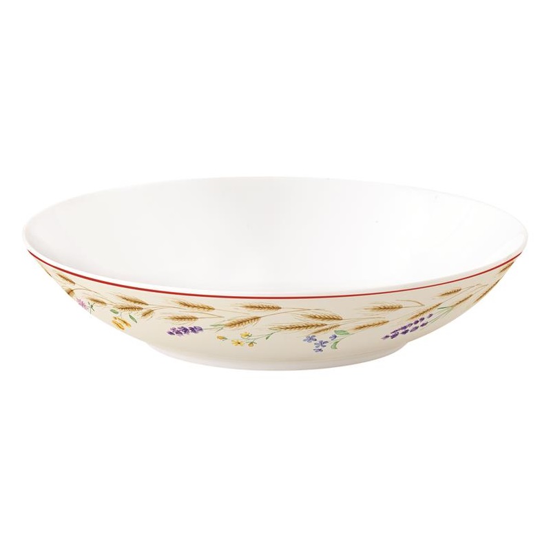 Porcelain soup plate
