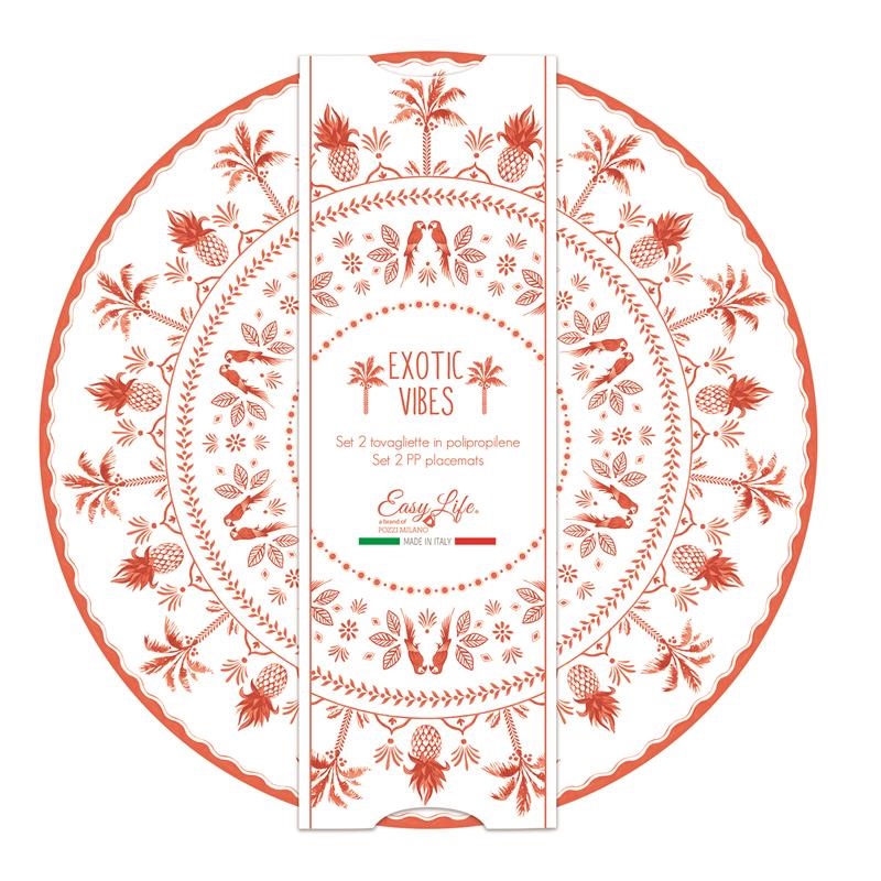 Set 2 PP placemats