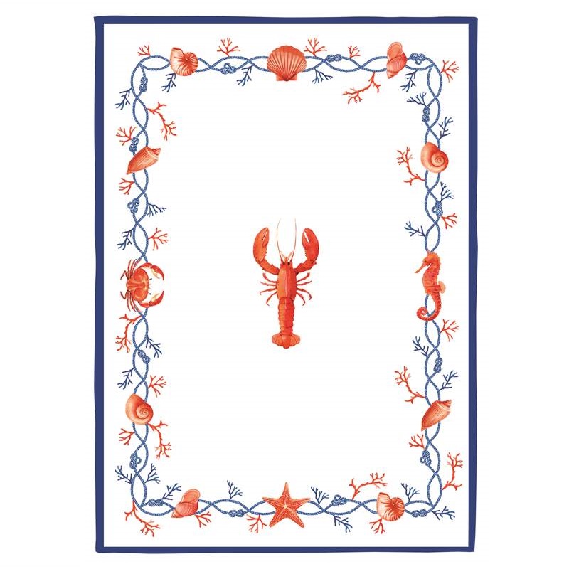 Set 2 kitchen towels 100% cotton