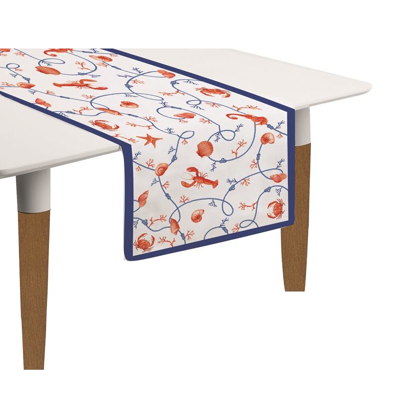 Set of 2 table runners 100% cotton