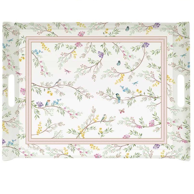 Tray with handles