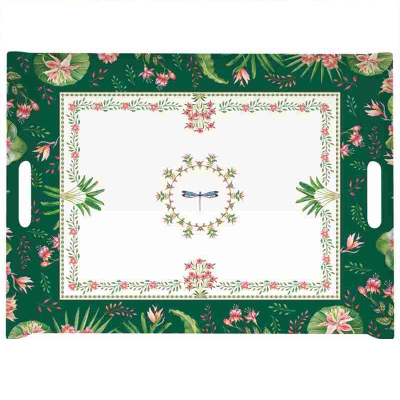 Tray with handles