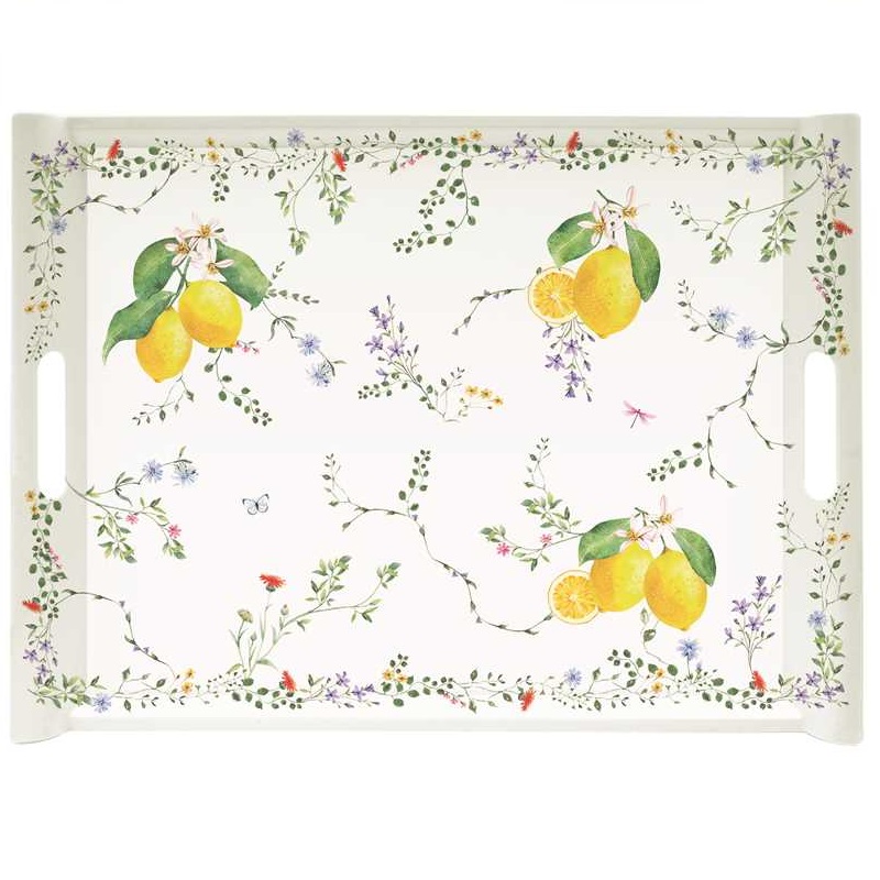 Tray with handles