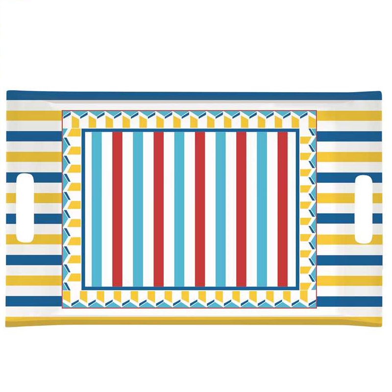 Tray with handles