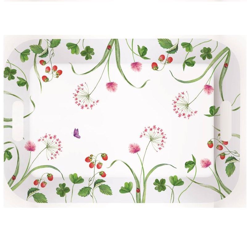 Tray with handles