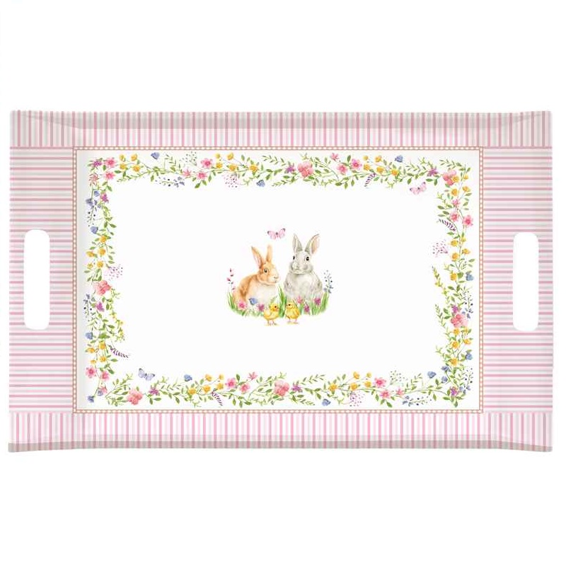Tray with handles
