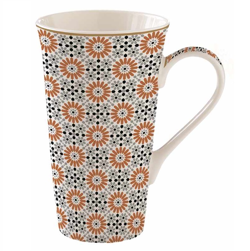 High quality porcelain mug in colour box