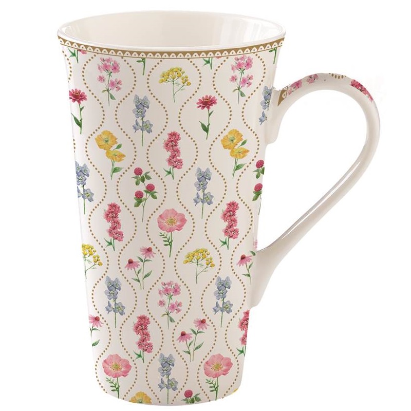 High quality porcelain mug in colour box