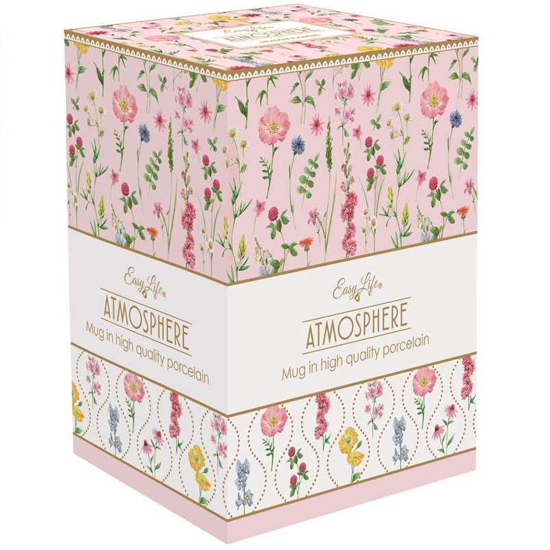 High quality porcelain mug in colour box