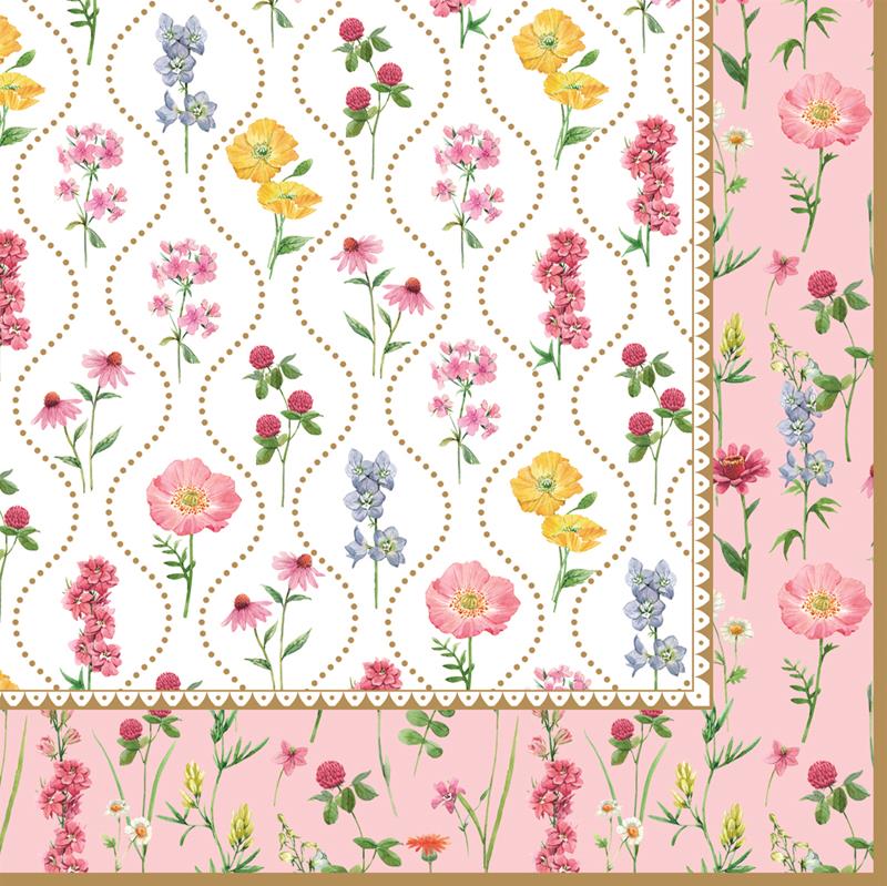 Pack of 20 paper napkins 3 ply