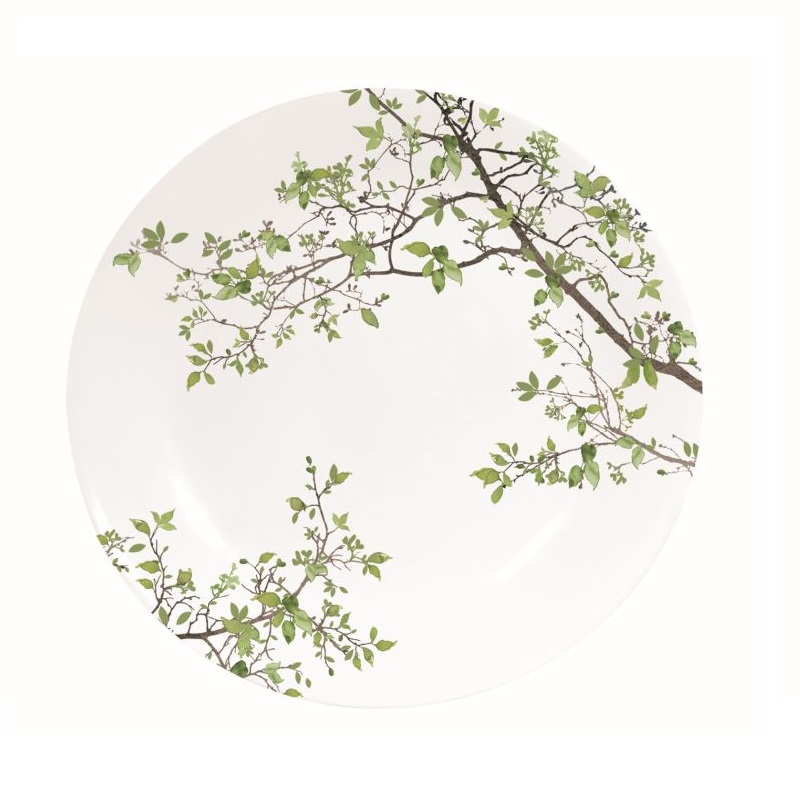 Porcelain dessert plate in colour box