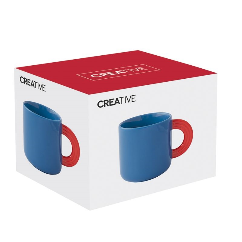 Porcelain mug in colour box