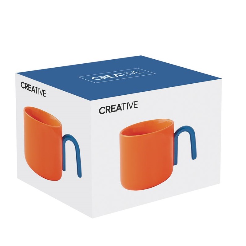 Porcelain mug in colour box