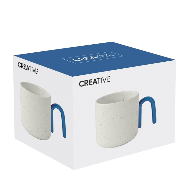 Porcelain mug in colour box
