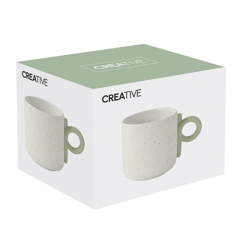 Porcelain mug in colour box