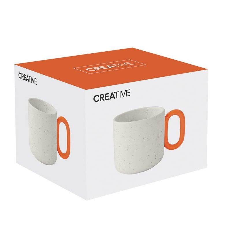 Porcelain mug in colour box